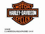 CSATLAKOZÓ, VÍZSZINTES, RÁCSOS TENGELY - 10340B - Harley-Davidson