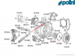 Cuscinetto albero a camme anteriore (25x42x9mm) - Honda XR 50 / Polini Minicross XP4T 110cc / Minimotard Pitbike XP4T 110cc - Po