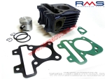 Cylinder set (engine) - Aprilia Scarabeo 4T / Sportcity ONE / Piaggio Fly / Liberty / Vespa ET4 / Zip 50cc 4T - (RMS)