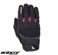 Damen Neopren/Leder Urban Sommer Seventy Modell SD-C26 Handschuhe - Schwarz/Rosa - Größe: L (9)