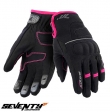 Dames motorhandschoenen voor touring in de winter Seventy model SD-C45 zwart/roze - WinterTex - Zwart/roze, XS (6 cm)