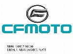 DECAL 1, PLACĂ DECORATIVĂ SPATE STÂNGĂ - 5BR0-190507-10000 - CFMOTO