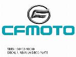 DECAL 1, REAR LH DECO PLATE - 5BRX-190109-10000 - CFMOTO