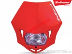 Delantero (incluyendo máscara - roja) enduro - universal - MMX - Polisport