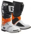 Descrição da peça de motocicleta: Botas enduro/cross Gaerne SG 12 laranja/preto/branco: Tamanho - 48