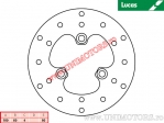 Disco freno posteriore MST256 rigido - Lucas TRW