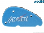 Double air filter sponge (2030123) - blue - Aprilia SR 50 I.E Ditech H2O 2T E1 ('00-06/'03 / Morini) - Polini