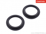 Dust seal fork set 43x55.5x4.7/14mm - Beta Xtrainer 300 / Ducati Monster 696 ABS / Kawasaki GTR 1400 / Suzuki GSX 1300 - JM