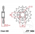 Első hajtókar JTF1404.16 (520 lépés) - BMW HP4 1000 ABS / Competition ABS / R ABS / R ABS DDC / R ABS DTC / RR - JM