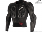 Enduro/Cross Jugend (Kinder) Action Bionic Schutzjacke (Schwarz/Rot) - Alpinestars