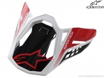 Enduro / cross Triple helmvizier (glanzend zwart) - Alpinestars