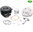 Ensemble Cylindre Moto 55mm Boulon 12 - Piaggio Ape 50 FL / Ape 50 RST / Vespa 50 S / PK 50 / PK 50 XL / FL / HP 2T AC 50-100 - 