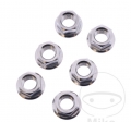 Ensemble d'écrous de pignon arrière 6 pièces 10 x 1.25 mm JMP - Ducati 851 851 / 888 888 / 907 900 / GT 1000 / MH 900 / Monst