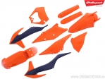 Ensemble de pièces en plastique orange et bleu - KTM EXC 150 TPI / EXC-F 350 ie 4T / EXC-F 450 ie / EXC-F 500 ie Sixdays ('20-'