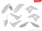 Ensemble de Plastique Blanc - Honda CR 125 R / CR 250 R ('02-'07) / CRF 250 R ('04-'07) - Polisport