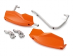 Ensemble de protège-mains (aluminium - orange) KTM Duke 125 / Duke 200 / Duke 390 / Duke 250 - KTM