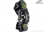 Ensemble de protection pour genoux pour enduro / motocross Jeunesse (enfants) Bionic 5S (noir/anthracite/jaune) - Alpinestars