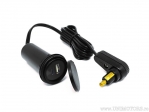 Estensione presa moto mini DIN 12V - USB A+C con lunghezza di 1,5m - TOURATECH GmbH