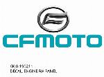 ETICHETĂ, PANOU MOTOR DREAPTA - 6KJ0-190211 - CFMOTO