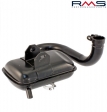 Exhaust muffler - Vespa P 80 / PX 80 / Vespa PX 100 / Vespa 125 / Vespa 125 GT Sprint / Cosa / Vespa 150 / Cosa / PX 150 - RMS