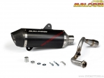 Exhaust system RX black (3218111) - Vespa GTS ABS 125i IGET H2O 4T 4V E4 ('16-'18) - Malossi