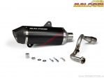 Exhaust system RX black (3218111.K0) - approved - Vespa GTS ABS 125i IGET H2O 4T 4V E4 '16-'18 (EU approved) - Malossi