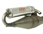 Exhaust system TT (LV4048) - Kymco Agility 50 RS 2T KE10BB  / Sym (Sanyang) Jungle 50 GA05W-6 / Shark RS 50 ('00->) - LeoVince