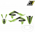 Fairing stickers and cover - Kawasaki KX 250 4T C ('21) / KX 250 4T XC D ('21) / KX 450 F ('19-'20) - JM