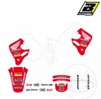 Fairing Stickers - Honda CR 125 R ('93-'97) / CR 250 R ('92-'96) - JM