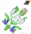 Fairing Stickers - Kawasaki KX 125 A ('80-'81) / KX 250 L 2T ('99-'02) / KX 250 M 2T ('03-'04) / KX 250 R 2T ('05-'08) - JM