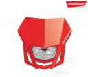 Far (inclusa maschera - rossa) enduro - universale - LMX - Polisport - JM