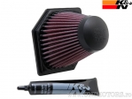 Filtro de aire de carreras K&N - BMW K 1200 R 5,5 pulgadas de llanta / ABS / 6,0 / ABS / S ABS ('05-'08) / GT ABS ('04-'08) / R 