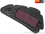 Filtro de aire de carreras K&N - Honda SH 125 A i ABS ('13-'16) / SH 125 ANC i Mode ('14-'15) / SH 150 A i ABS ('13-'16) - K&N