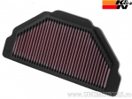 Filtro de aire de carreras K&N - Kawasaki ZX-6R 600 G Ninja /600 H ('98-'99) /6R 600 J ('01-'02) / 636 A('02) /ZZR 600 E ('05-'0