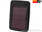 Filtro de aire de carreras K&N - Suzuki GSF 650 S ('05-'14) / 650 ('05-'13) / 650 SU/U ('05-'11) / 650 SUA ABS / 650 SA ABS ('05