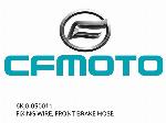 FIXING WIRE, FRONT BRAKE HOSE - 6KJ0-050011 - CFMOTO