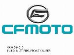 FLUID INLET PIPE, FRONT CALIPER - 6KJ0-084010 - CFMOTO