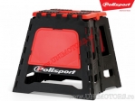 Folding Enduro/Cross Motorcycle Stand - Red - Polisport