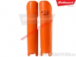 Fork leg protectors (orange) - KTM EXC / EXC-F / EXC 4T Racing ('04-'06) / SX 125 / SX 250 ('03-'07) - Polisport