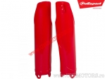 Fork Leg Protectors (Red) - Honda CRF 250 R / CRF 450 R ('04-'18) - Polisport