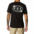 FOX BURNT SS TECH TEE [BLK]: Μέγεθος - XL