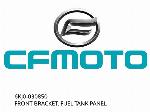 FRONT BRACKET, FUEL TANK PANEL - 6KJ0-030850 - CFMOTO