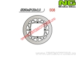 Front brake disc - Beta RR / Husqvarna CR / WR / WRE / TC / TE / SM - (NG)