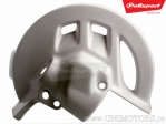 Front brake disc guard white Honda CR 125 R ('95-'07) / CRF 450 R ('02-'08) - Polisport