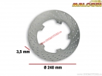 Front brake disc (outer diameter 240 / thickness 3.5mm) - Gilera DNA 125 4T LC ('00->) / DNA 50 2T LC ('00->) - Malossi