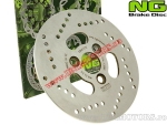 Front brake disc - Suzuki AH 50 Address / AY 50 Katana / UF 50 Estilete / UX 50 W Zillion / AH 100 Address - (NG)