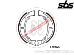 Front brake pads - 100x25mm SBS 2094 - (SBS)