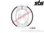 Front brake pads - 130x22mm SBS 2042 - (SBS)