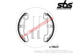 Front brake pads - 160x21mm SBS 2085 - (SBS)