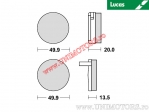 Front brake pads - MCB32 organic - Lucas TRW